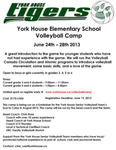 Volleyball Camp 2013