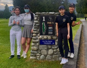 Tigers Golf Team competed at the ISA Championships. May 2023.