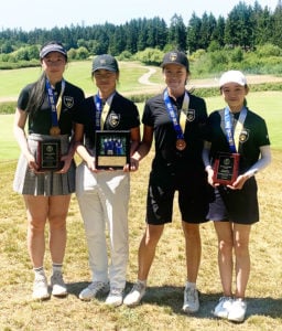 YHS Tigers Golf Team Places Third at BC Championships. June 2023.